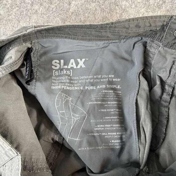 Kuhl Pants Mens 36X32 Pockets Stretch Straight Fit Gray Hiking Slax Workwear - Picture 13 of 13